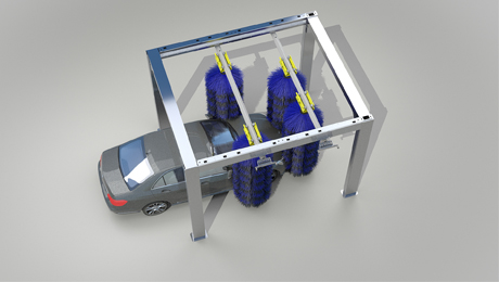 Tecnología Linear de los túneles de lavado de WashTec 